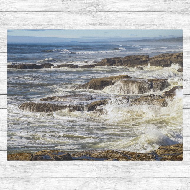Papel De Seda Oregon Coast Waves Rocas y Seafoam en yates (Subido por el creador)