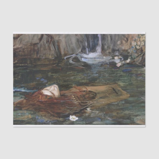 Papel De Seda Orfeo de John William Waterhouse - 1900 (Anverso)