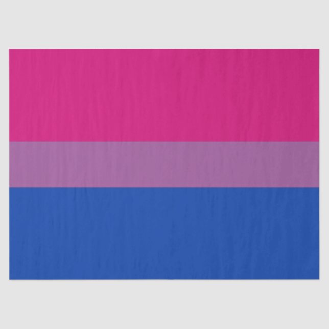 Papel De Seda Orgullo bisexual (Bandera Bi) (Anverso)