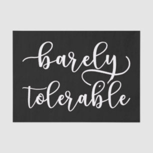 Papel De Seda Orgullo Y Prejuicio - Apenas Tolerable