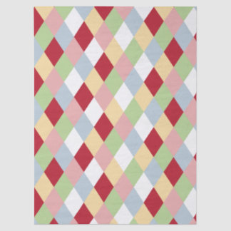 Papel De Seda Origami Christmas - Harlequin Geometric