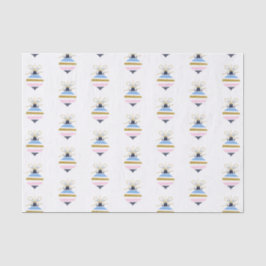 Papel De Seda Ornamento de árbol de Navidad moderno