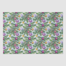 Papel De Seda Ornamentos de árbol navideño