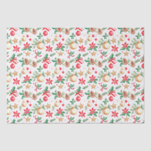 Papel De Seda Ornamentos navideños festivos