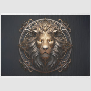 Papel De Seda Ornate Lion