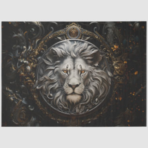 Papel De Seda Ornate Lion