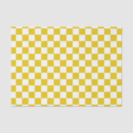 Papel De Seda Oro controlado y blanco