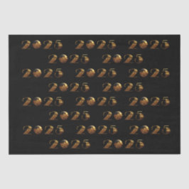 Papel De Seda Oro de Año Nuevo 2025-Ball-NYC-