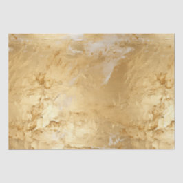 Papel De Seda Oro pintado