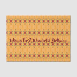 Papel De Seda Oro Rojo Y Verde