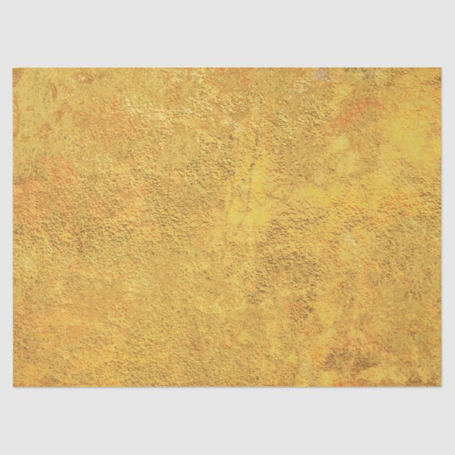 Papel De Seda Oro ruso de textura otoñal (Anverso)