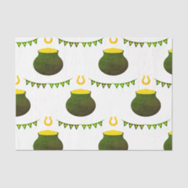 Papel De Seda Oro y herradura