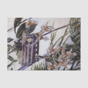Papel De Seda Orquídeas de Gustave Caillebotte Tissue Paper