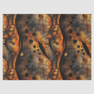 Papel De Seda Oscuro gótico sintiéndose amarillo negro