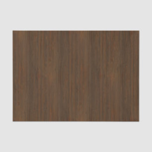 Papel De Seda Oscuro Walnut Brown Bamboo Madera Grain Look