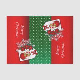 Papel De Seda Oso de Navidades de vacaciones