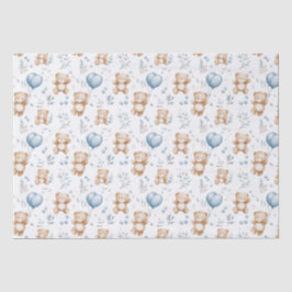 Papel De Seda Oso de peluche Ducha para bebé