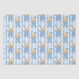 Papel De Seda Oso y niño