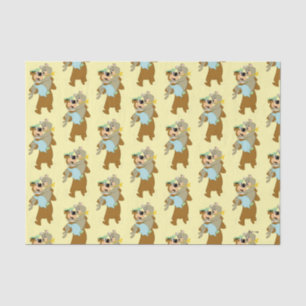 Papel De Seda Oso Yogi Cargando Cindy Bear