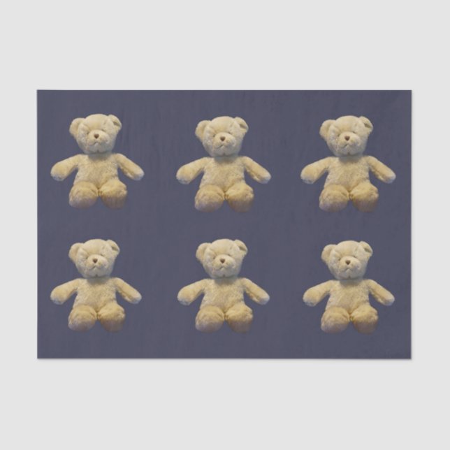 Papel De Seda Osos de peluche (Anverso)