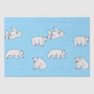 Papel De Seda Osos polares