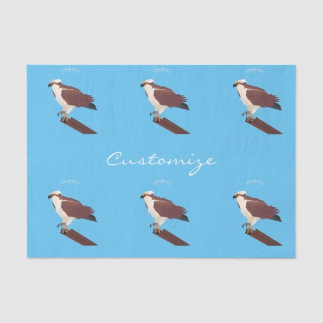 Papel De Seda Osprey Hawk Raptor Thunder_Cove (Anverso)