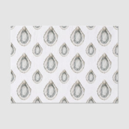 Papel De Seda Ostras costeras acuáticas