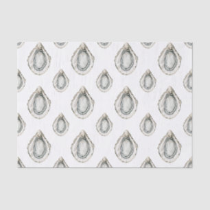 Papel De Seda Ostras costeras acuáticas