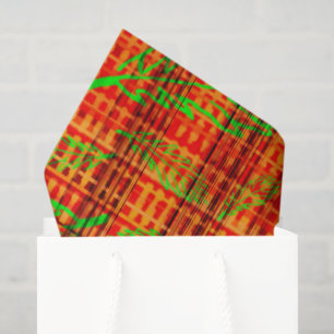 Papel De Seda Otoño Brillante Fallen Deja Placa