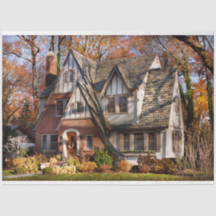 Papel De Seda Otoño - Casa Gnome