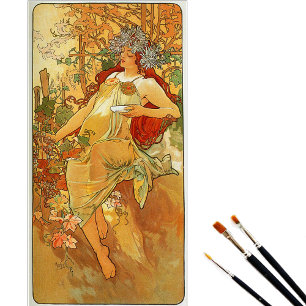 Papel de seda Otoño de Alphonse Mucha