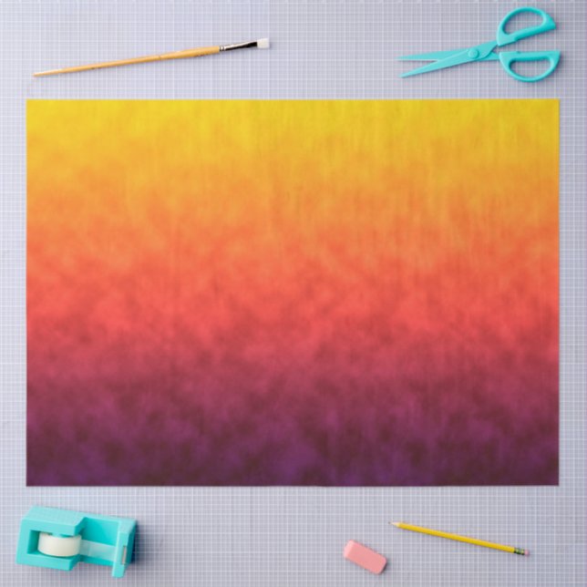 Papel De Seda Otoño de Émber Dorado (Artesanía)