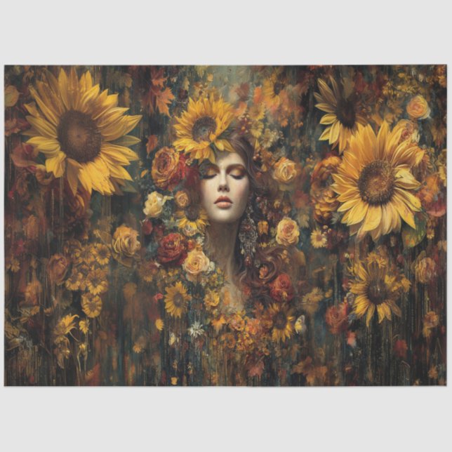 Papel de seda Otoño Embers Despertar (Anverso)