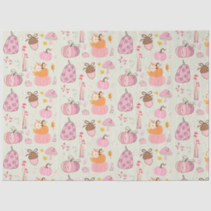 Papel De Seda Otoño Rosa