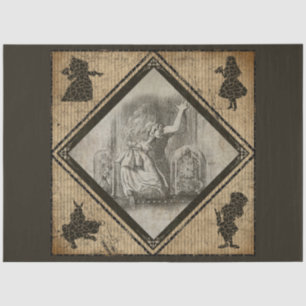 Papel De Seda Otra Alicia en el diseño de la serie de las maravi