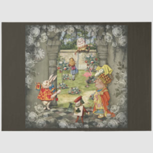 Papel De Seda Otra Alicia en el diseño de la serie de las maravi