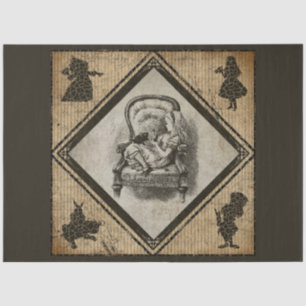 Papel De Seda Otro diseño de la serie Alice in Wonderland 2