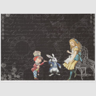 Papel De Seda Otro diseño de la serie Alice in Wonderland 44