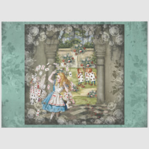 Papel De Seda Otro diseño de la serie Alice in Wonderland 58