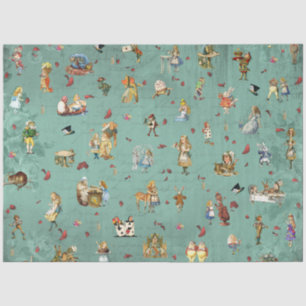 Papel De Seda Otro diseño de la serie Alice in Wonderland 63