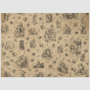 Papel De Seda Otro diseño de la serie Alice in Wonderland 8