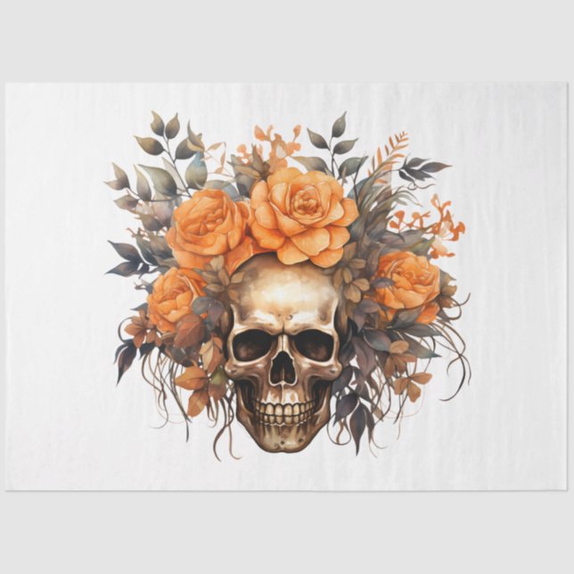 Papel De Seda Otro diseño de la serie de Halloween 12 (Anverso)