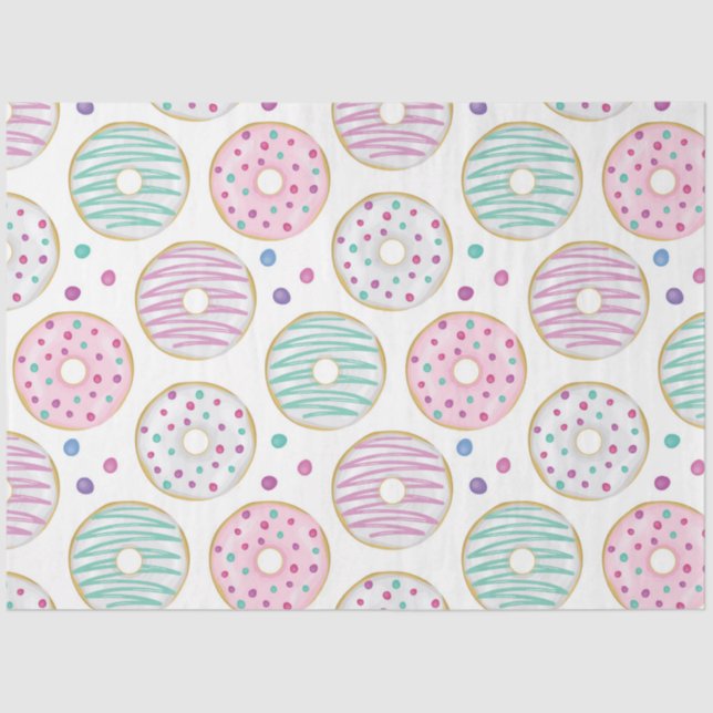 Papel De Seda Otro diseño de la serie Donut 14 (Anverso)