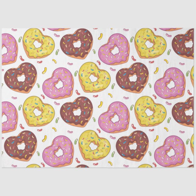 Papel De Seda Otro diseño de la serie Donut 15 (Anverso)