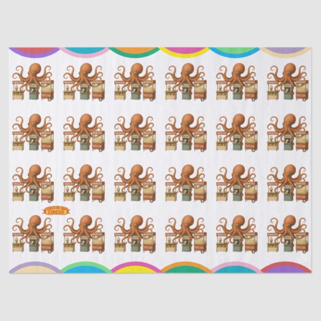 Papel De Seda Otto’s circus snack shack (Anverso)