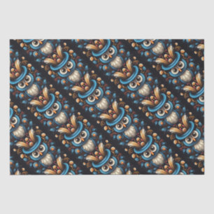 Papel De Seda Oveja azul