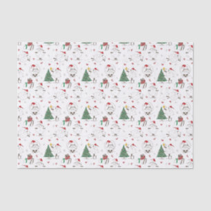 Papel De Seda Oveja de Navidades Adorables