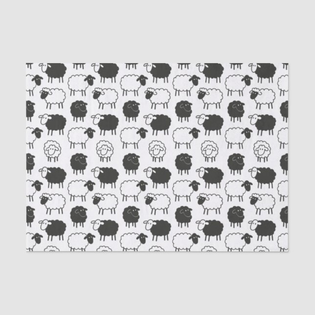 Papel De Seda Ovejas (Anverso)