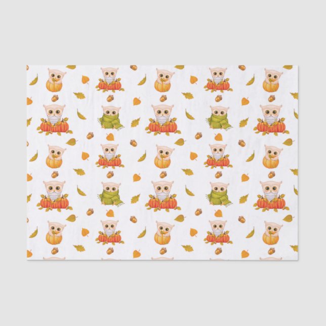Papel De Seda Ovejas Adorables (Anverso)