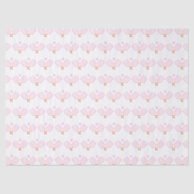 Papel De Seda Paddle rosado (Anverso)